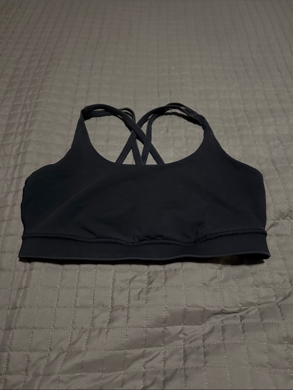 Lululemon energy Black Strappy Sports Bra - Women Intimates & Sleepwear